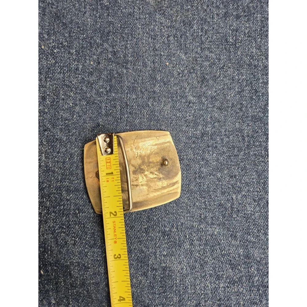 Vintage Levi Strauss Two Horse Brand Belt Buckle - Like New